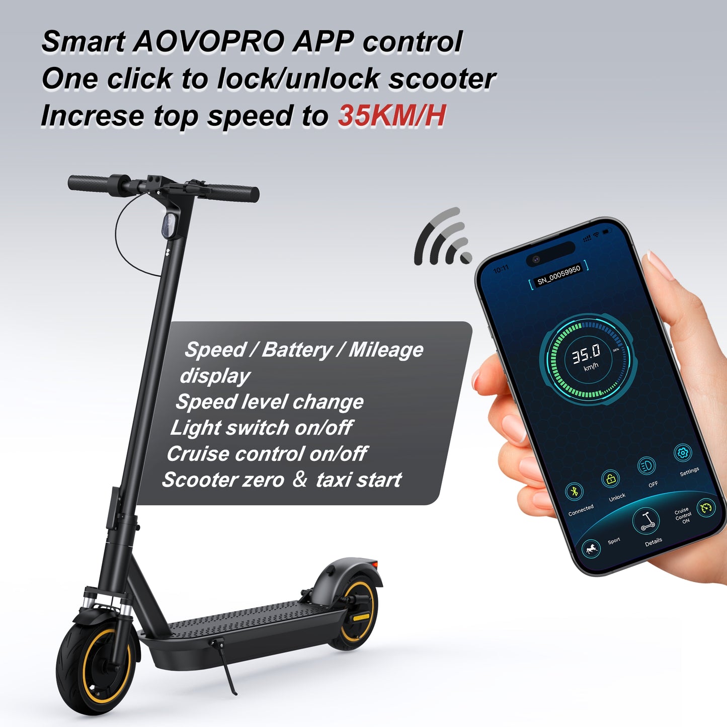 Smart Electric Folding Scooter